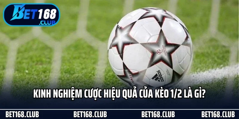 Kinh nghiệm cược hiệu quả của kèo 1/2 là gì?